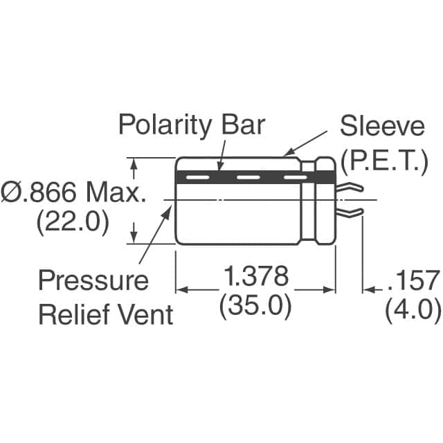 LGW2W121MELZ35 Nichicon  Condensateurs électrolytiques en aluminium